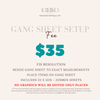 Gang Sheet Set Up Fee Transfers - KIOKO