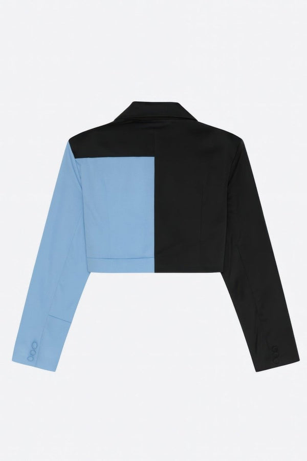 Knightro Color Block Blazer - KIOKO
