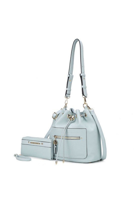 Larissa Bucket Handbag with Wallet - KIOKO