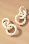 Lightweaver Hemp Rope Hoop Earrings - KIOKO
