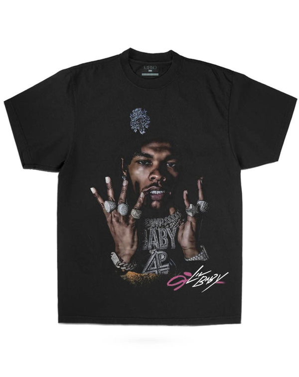 Lil Baby Big Face Graphic Tee - KIOKO