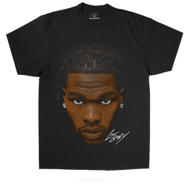 Lil Baby Big Face Graphic Tee - KIOKO