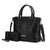 Liora Croc Embossed Tote Set - KIOKO