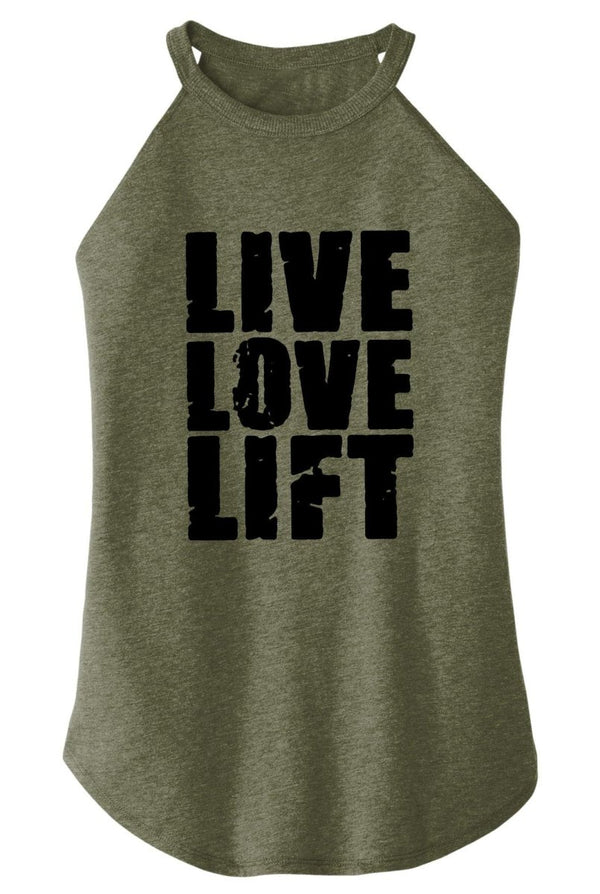 Live Love Lift Rocker Tank - KIOKO