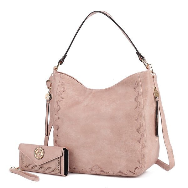 Lucille Vegan Leather Shoulder and Wallet - KIOKO