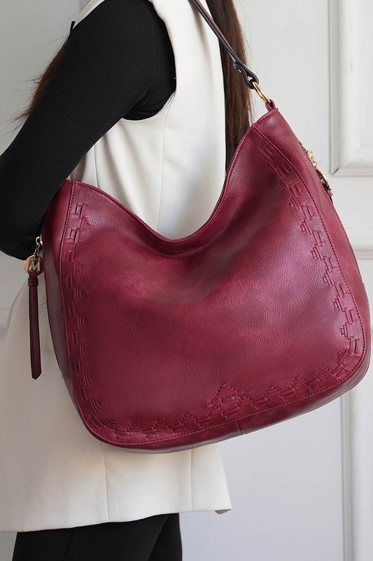 Lucille Vegan Leather Shoulder and Wallet - KIOKO