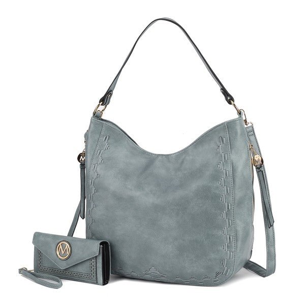 Lucille Vegan Leather Shoulder and Wallet - KIOKO