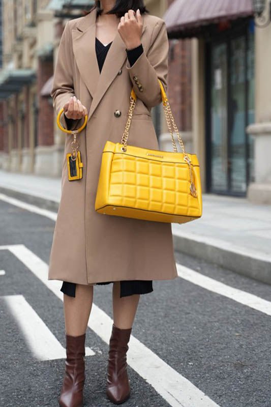 Mabel Quilted Shoulder Bag - KIOKO