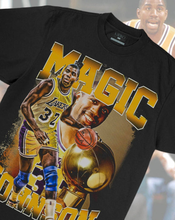 Magic Johnson Heavyweight Graphic Tee - KIOKO