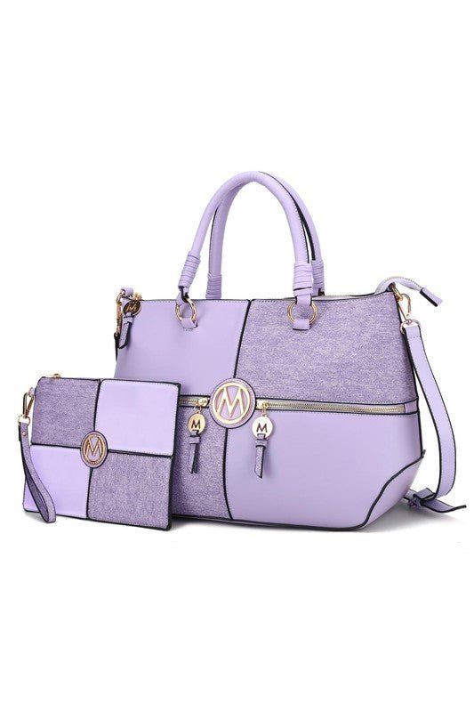 Maji Colorblock Satchel - KIOKO