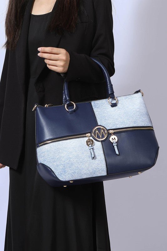 Maji Colorblock Satchel - KIOKO