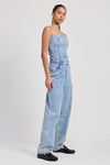 Make Me Wanna Denim Jumpsuit - KIOKO