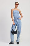 Make Me Wanna Denim Jumpsuit - KIOKO