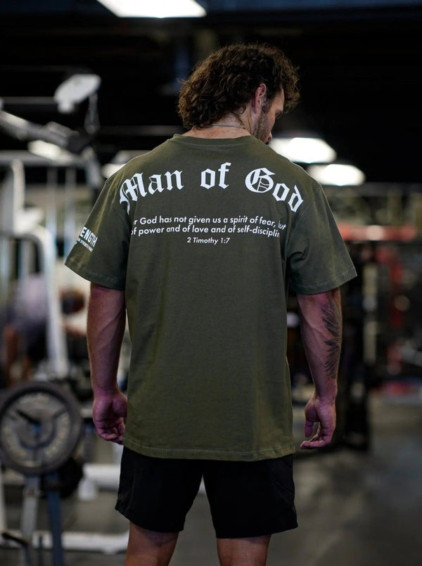 Man of God Oversized Tee - KIOKO