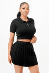 Match Point Me Polo Skirt Set - KIOKO