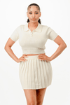 Match Point Me Polo Skirt Set - KIOKO