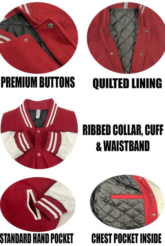 Melton Lettermans Varsity Jacket - KIOKO