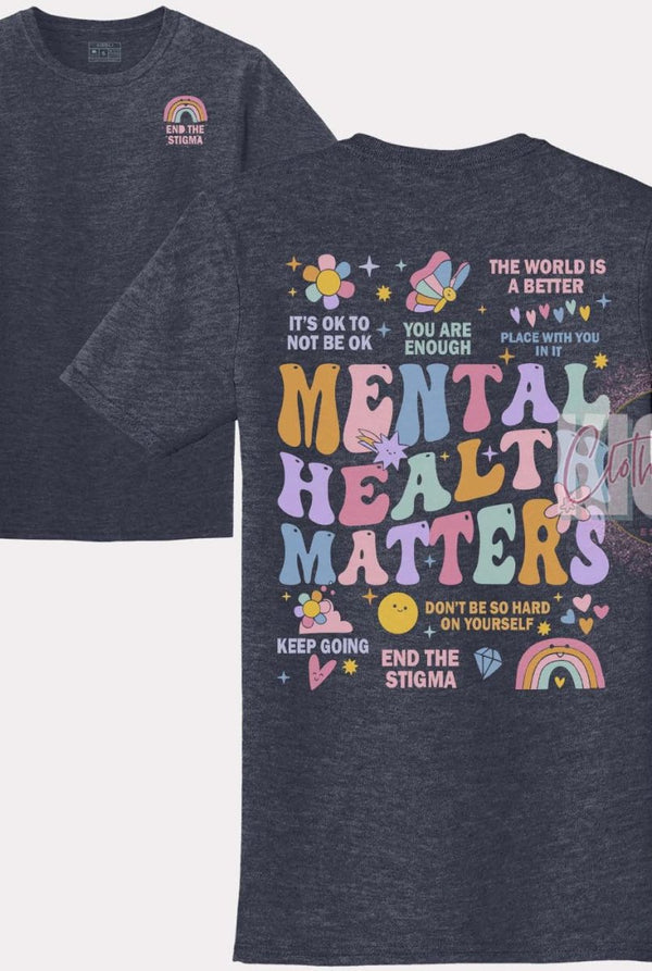 Mental Health Matters Gym Tee - KIOKO