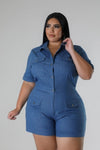 Mia Blues Romper - KIOKO
