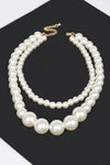 Mooniq Double Layered Pearl Necklace - KIOKO