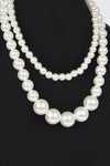 Mooniq Double Layered Pearl Necklace - KIOKO