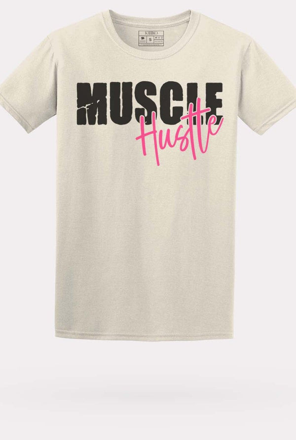 Muscle Hustle Gym Tee - KIOKO