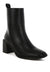 Muskox Square Toe Faux Leather Boots - KIOKO