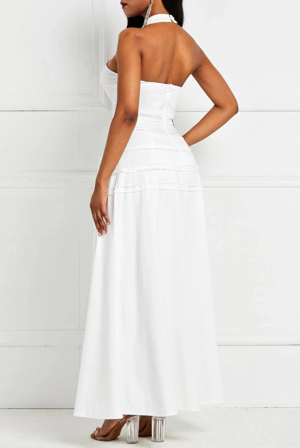 Noir Oasis Wide Leg Pants Jumpsuit - KIOKO