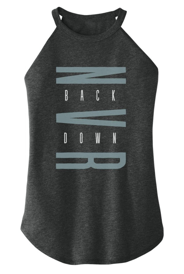 NVR Back Down Rocker Tank Top - KIOKO