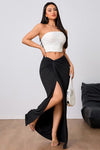 Onyx Edge Maxi Skirt - KIOKO
