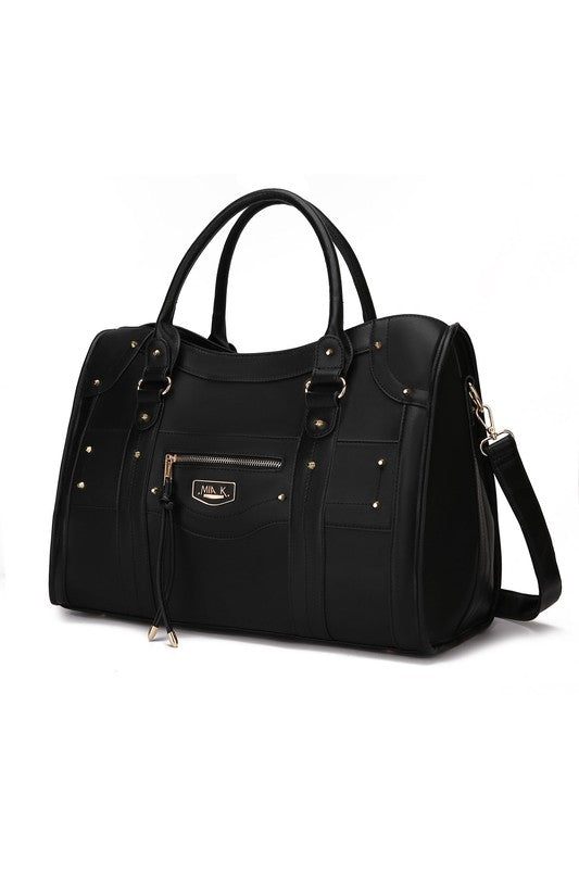 Patricia Vegan Leather Duffle Bag - KIOKO