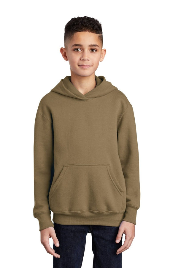 Port & Company ® - Youth Core Fleece Pullover Hooded Sweatshirt. PC90YH - KIOKO