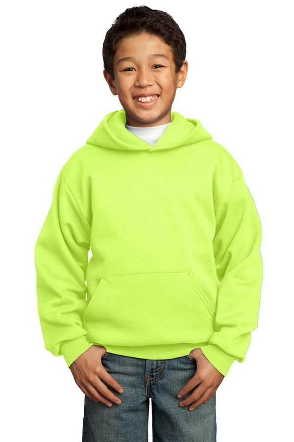 Port & Company ® - Youth Core Fleece Pullover Hooded Sweatshirt. PC90YH - KIOKO