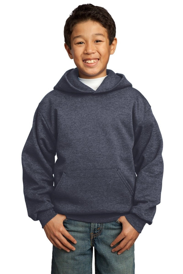 Port & Company ® - Youth Core Fleece Pullover Hooded Sweatshirt. PC90YH - KIOKO