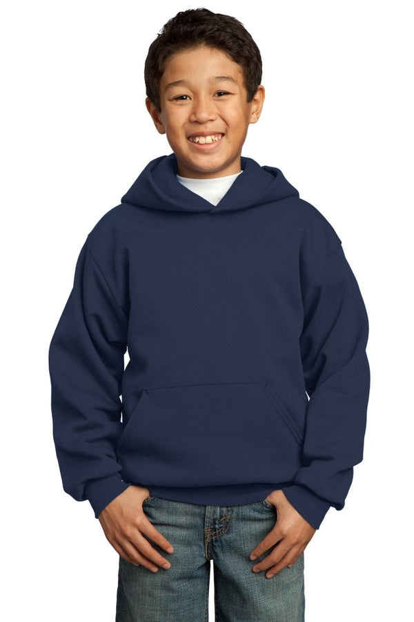 Port & Company ® - Youth Core Fleece Pullover Hooded Sweatshirt. PC90YH - KIOKO