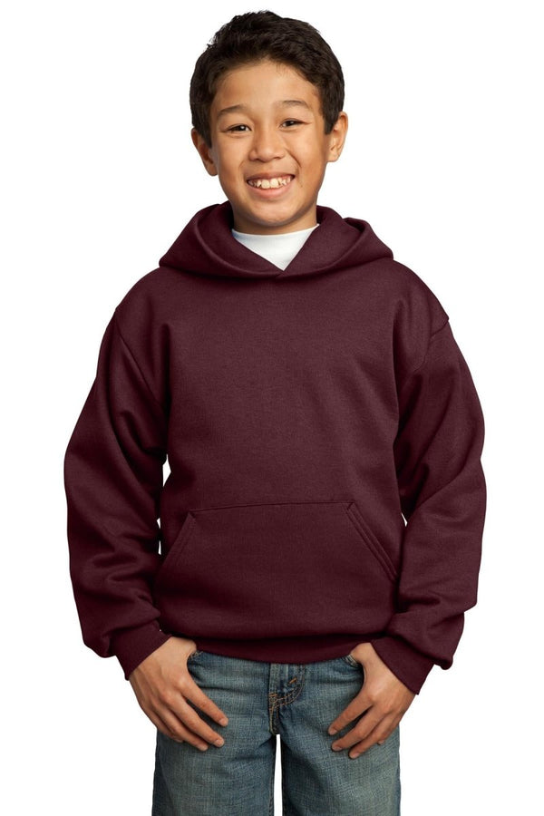 Port & Company ® - Youth Core Fleece Pullover Hooded Sweatshirt. PC90YH - KIOKO