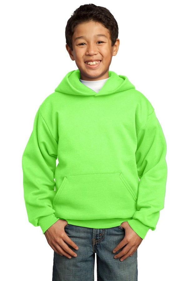 Port & Company ® - Youth Core Fleece Pullover Hooded Sweatshirt. PC90YH - KIOKO