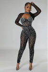 Pressure Creates Diamonds Jumpsuit - KIOKO