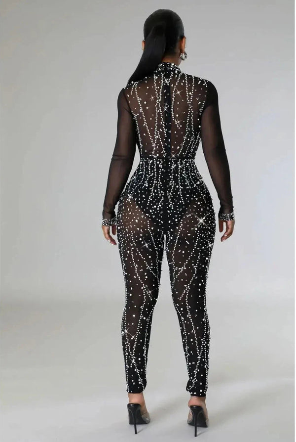 Pressure Creates Diamonds Jumpsuit - KIOKO