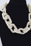 Pressure Pointz Pearl Chain Necklace - KIOKO