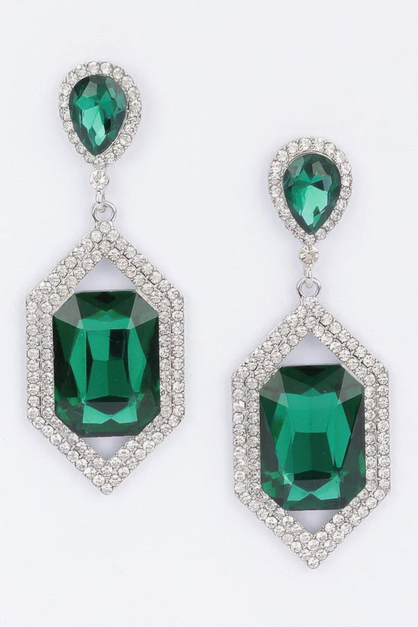 Prismize Rhinestone Earring - KIOKO