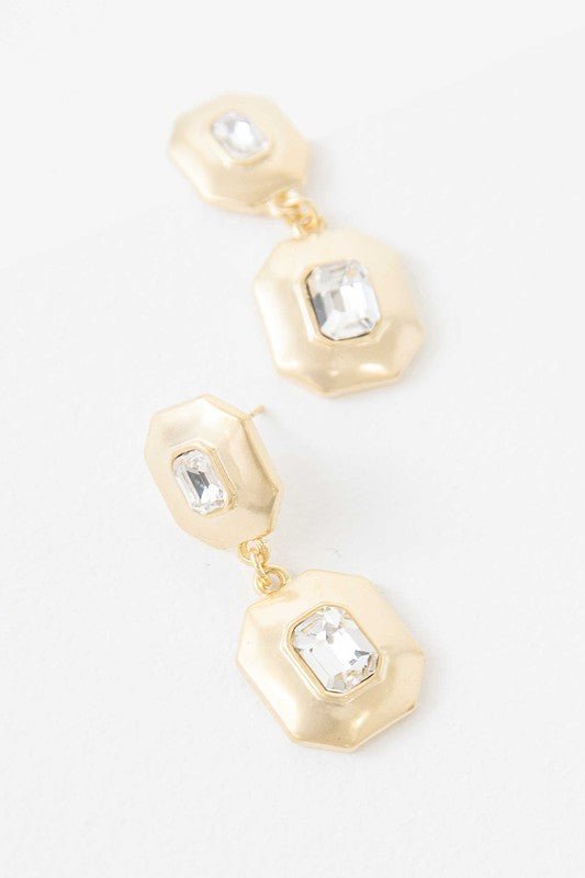 Pure Radiance Drop Earrings - KIOKO