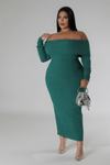 Realer Than Most Off Shoulder Dress - KIOKO