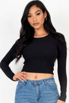 Robin Long Sleeve Crop Top - KIOKO
