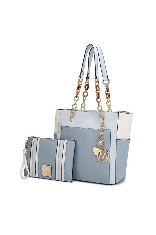 Rochelle Color Block Tote - KIOKO