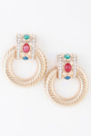 Roguevana Bejeweled Drop Earrings - KIOKO