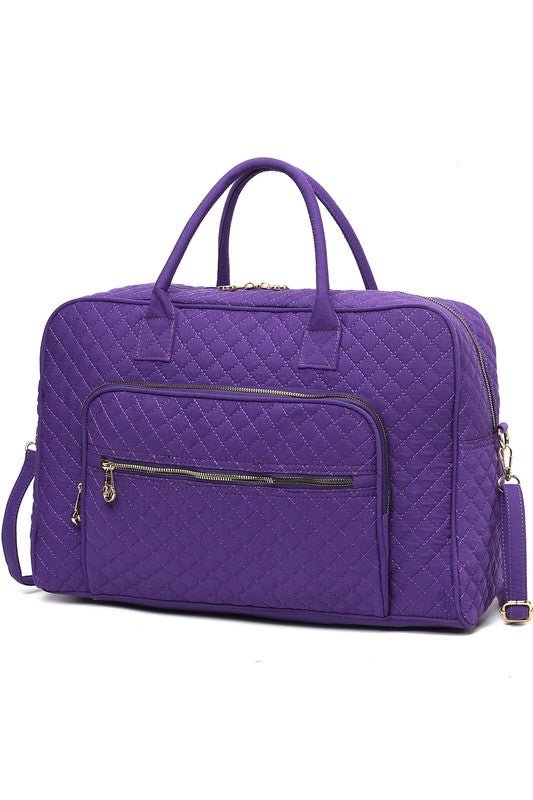 Sari Vault Quilted Duffle Bag - KIOKO
