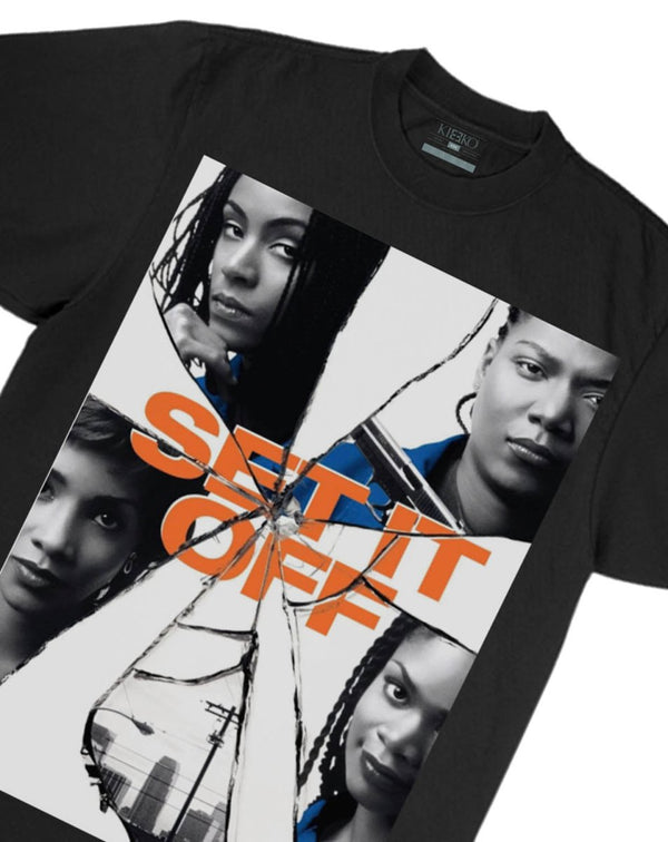 Set It Off Heavyweight Graphic Tee - KIOKO