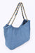 She Got Rivets Denim Tote - KIOKO