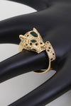Sit Pretty Jaguar Wrap Ring - KIOKO